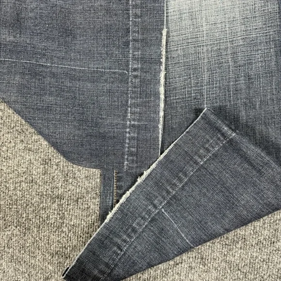 7 For All Mankind Dojo Bootcut Jeans Women's Size 29 Blue Low Rise Flare - Picture 10 of 10